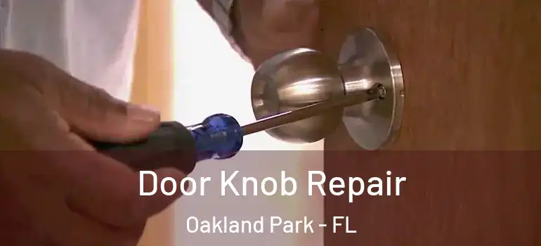  Door Knob Repair Oakland Park - FL