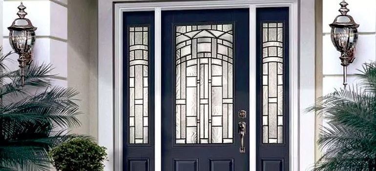 Stained Glass Door Panels in Oakland Park, FL