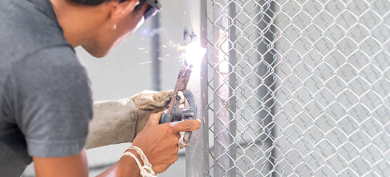 Commercial Mesh Door Repair in Oakland Park, FL