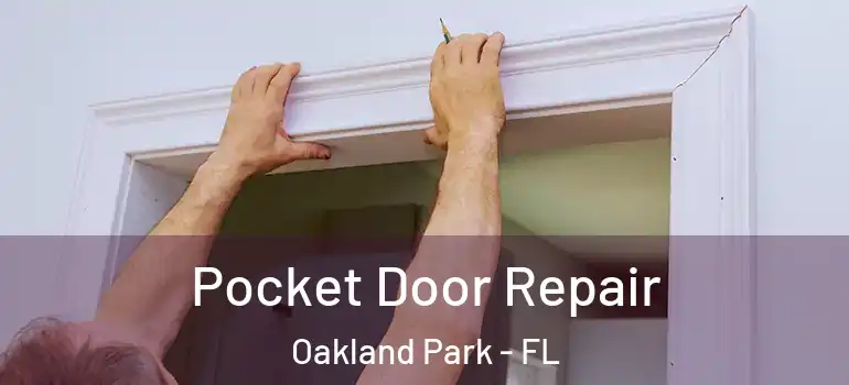  Pocket Door Repair Oakland Park - FL